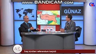 GünazTV Sep.25.2017 Qonu (3): İraq kürdləri referendum keçirdi.