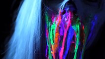 Rainbow Neon Zombie -- FX Makeup Tutorial