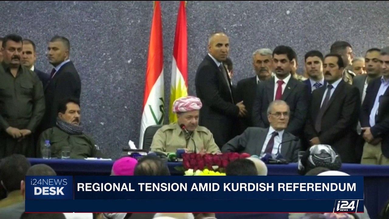 i24NEWS DESK | 3 million Iraqi Kurds cast their ballots | Monday, September 25th 2017