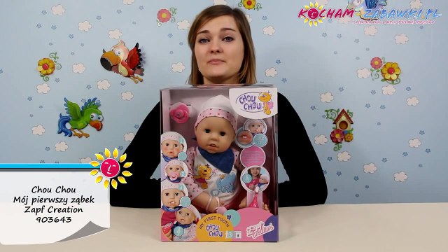 My First Tooth / Mój Pierwszy Ząbek - Lalka Chou Chou - Zapf Creation - 903643