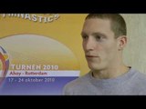 Steven Legendre Interview - After Podium Training - 2010 World Artistic Gymnastics Championships