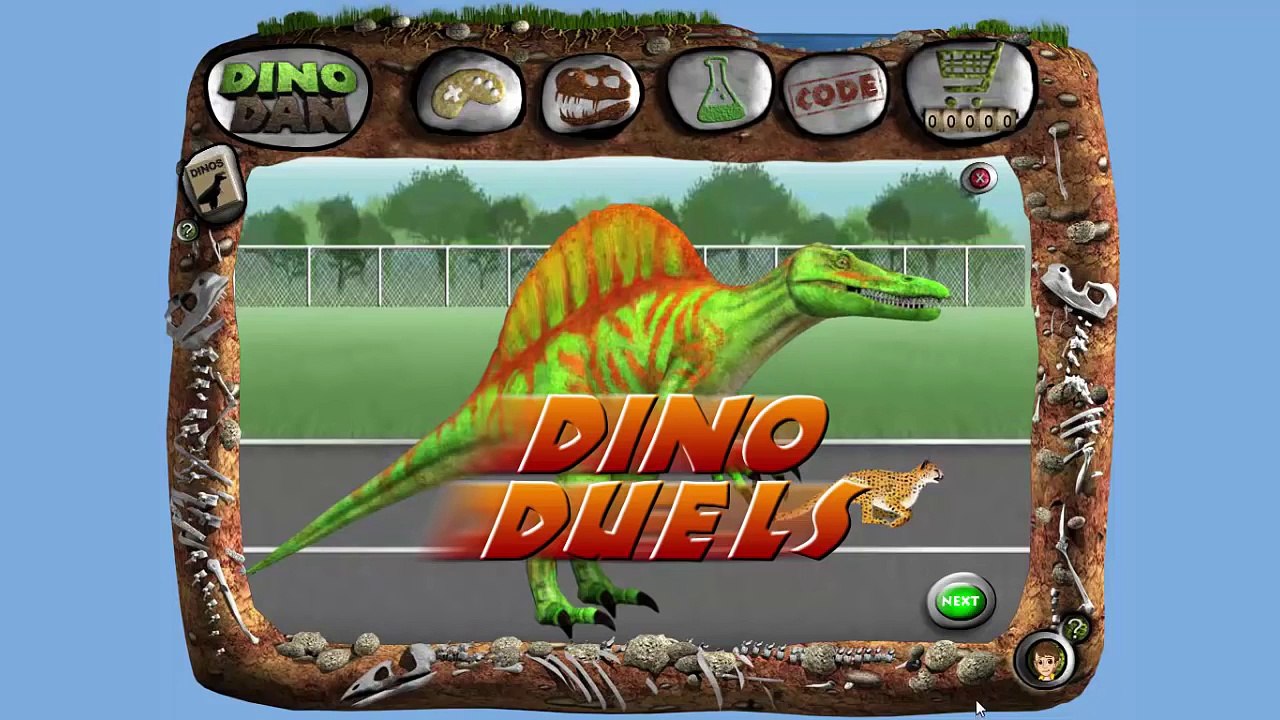 DINO DAN : DINO DUELS #32 - Dromaeosaurus VS Greyhound @ Make For Kids