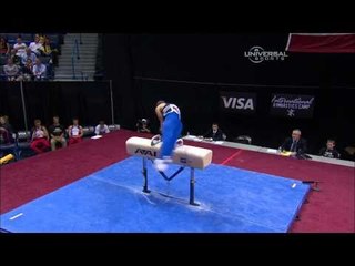 Danell Leyva - Pommel Horse - 2010 Visa Championships - Men - Day 2