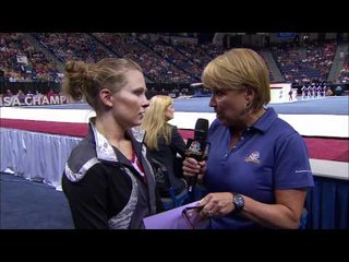 Bridget Sloan Interview - 2010 Visa Championships - Women - Day 2