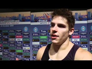 Chris Brooks Interview - After Team Qualifications - 2010 World Artistic Gymnastics Championships