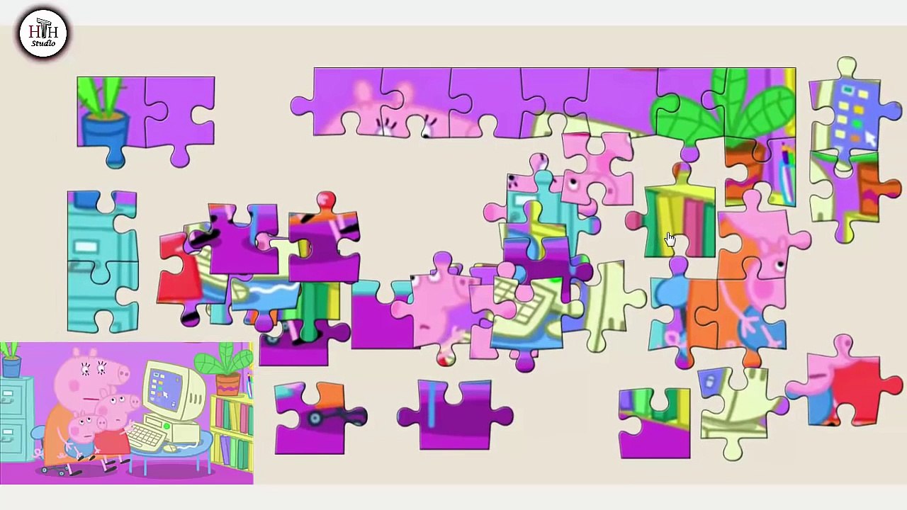 Peppa Pig Puzzle Game for Kids - Peppa Pig english - Peppa Pig Puzzles [Best HD]