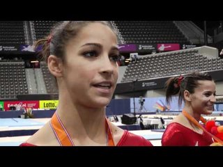 Alexandra Raisman Interview - After Team Finals - 2010 World Gymnastics Championships