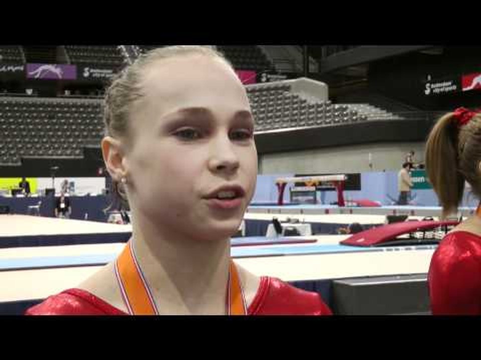 Rebecca Bross Interview - After Team Finals - 2...