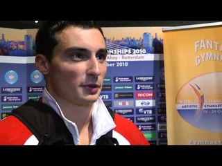 Brandon Wynn Interview - After Team Finals - 2010 World Gymnastics Championships