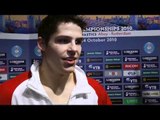 Chris Brooks Interview - After High Bar Finals - 2010 World Gymnastics Championships