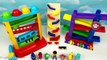 Learning Video Paw Patrol Kids Toddler Teach Colors Children Toy Marble Gumball Maze Ramp