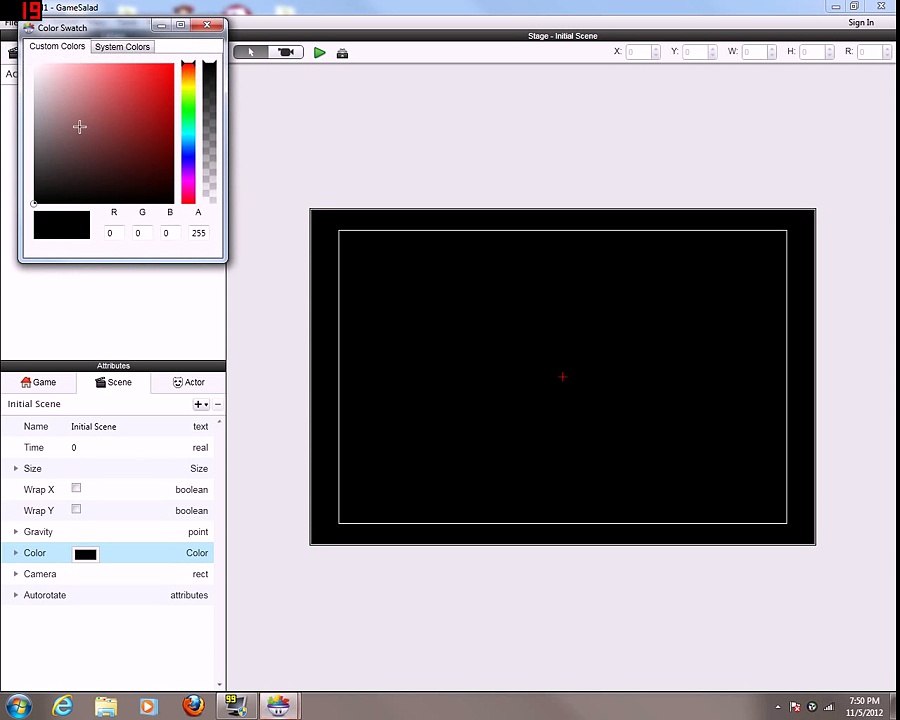 Basic Gamesalad Windows Tutorial