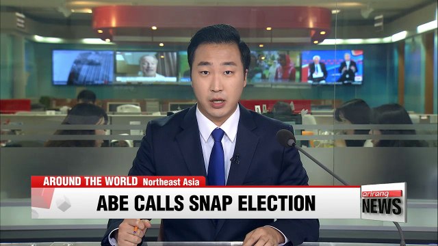 Japanese PM calls snap election