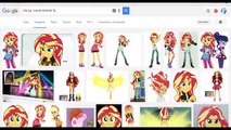 MLP Speedpaint | Sunset shimmer y fluttershy angry