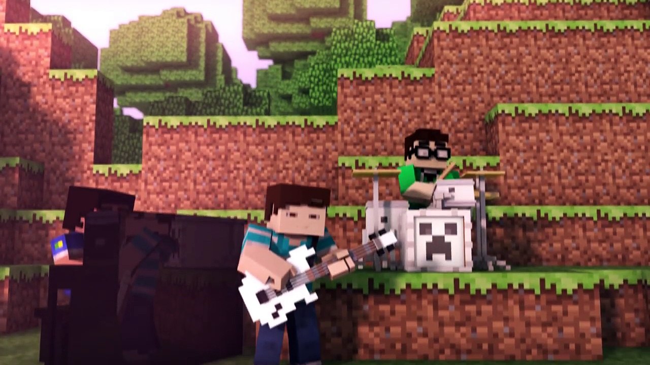 New World - A Minecraft Parody of Coldplays Paradise (Music Video)