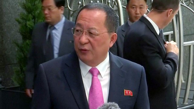 北 리용호 트럼프가 선전포고...폭격기 격추 권리 확보 / YTN