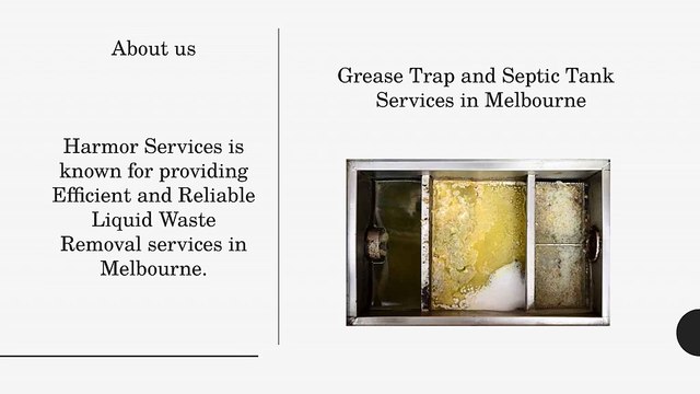 Liquid Waste Removal in Melbourne - Harmor Services