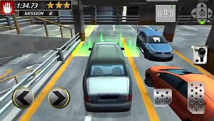 3D multi level parking simulator walkthrough level 8 (med)
