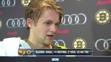 NESN Sports Today: Anders Bjork Scores In Bruins&apos; Win Over Blackhawks