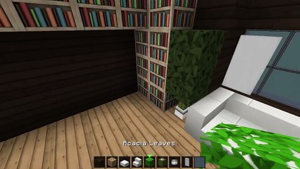 Minecraft: How to Build a Cool Secret Place for your Chest in a House / Tutorial