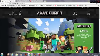 Como Baixar e Instalar Minecraft Original Gratis! 2017