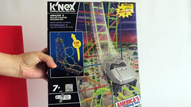 knex amazin 8 roller coaster