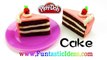 Play Doh Cake/Slice of cake/Birthday Cake/Strawberry Chocolate - How to