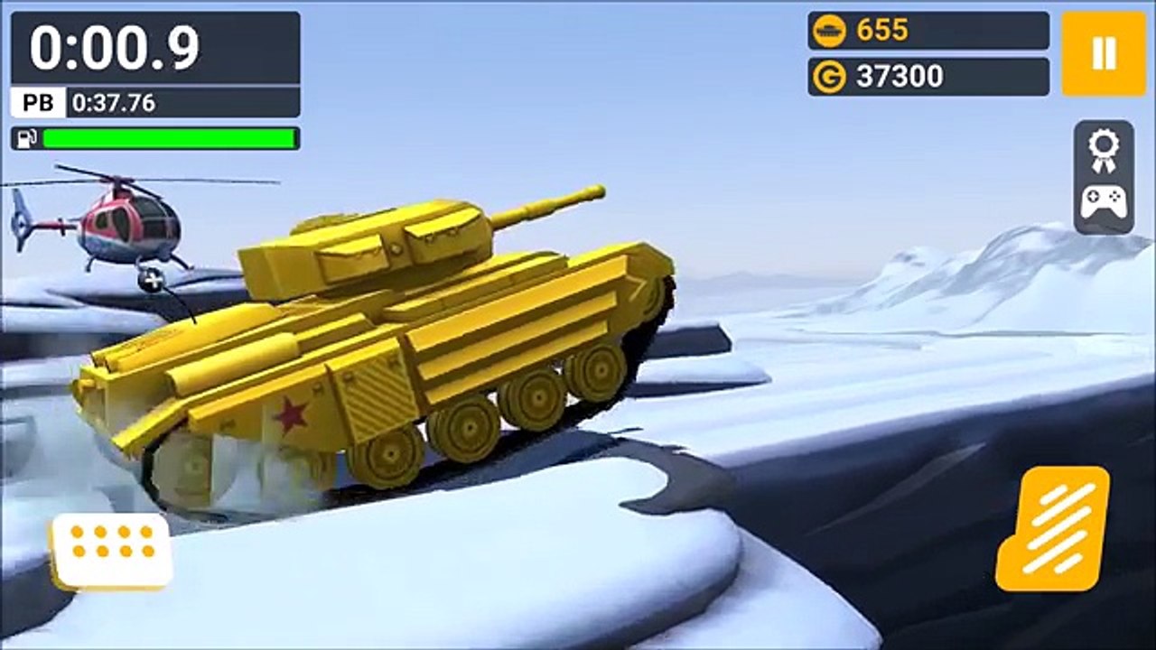 Unlock Racer - Snow Rush Tank in under 55 Seconds - MMX Hill Dash / Climb Racing