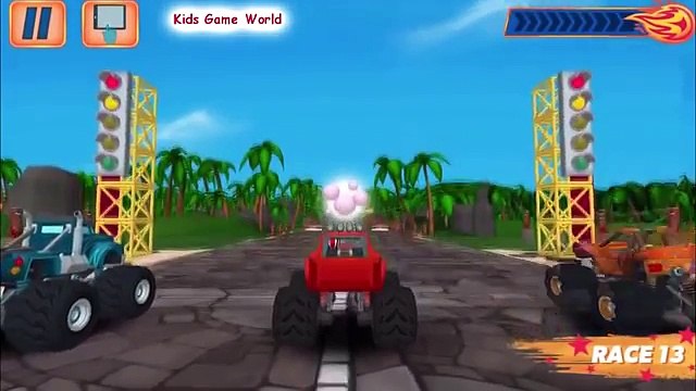 Blaze and the Monster Machines Light RIDERS | Nick JR Games NEW Video Compilation in English