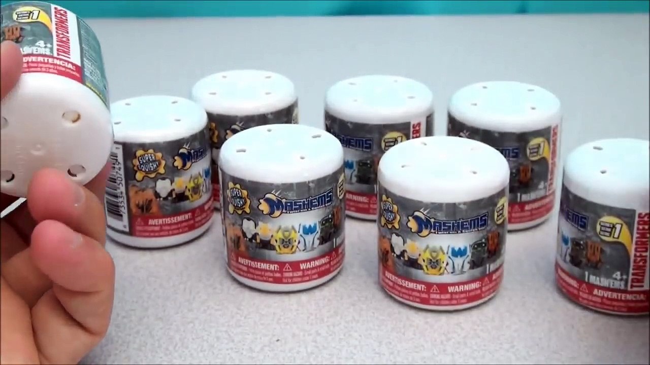 TRANSFORMERS 4 MASHEMS BLIND CAPSULE AGE OF EXTINCTION MOVIE TOY VIDEO REVIEW