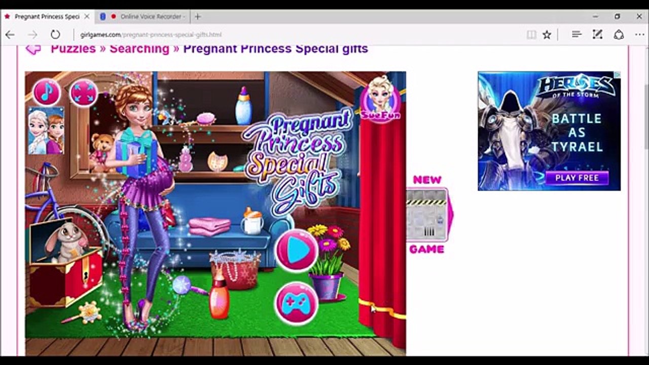 Frozen Anna Is PREGNANT! - Frozen Video Game - toy heroes elsa and anna toddlers