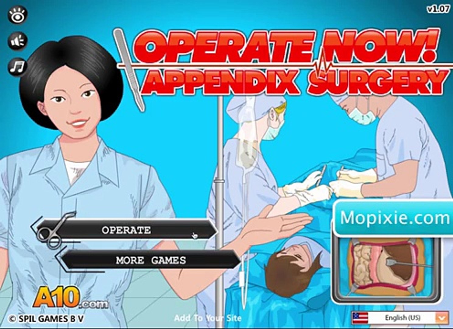 OPERATE NOW : APPENDIX SURGERY | Play Surgery Games - video Dailymotion