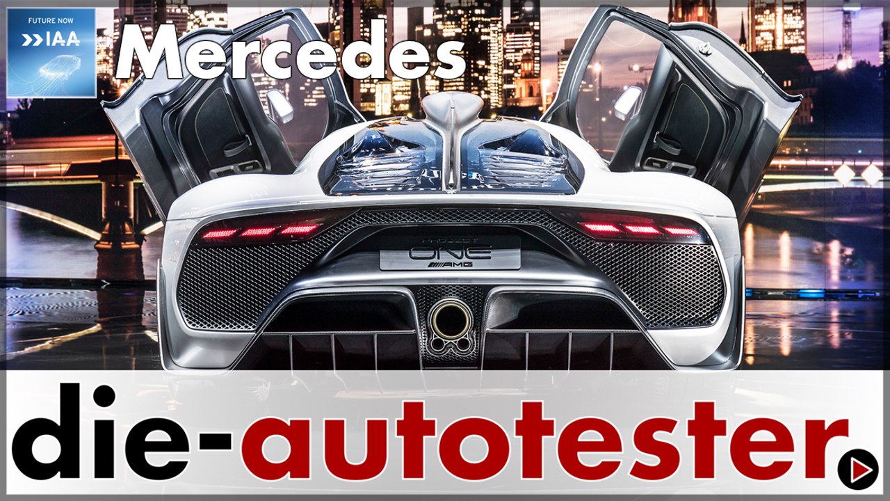 Iaa 2017: mercedes-amg project one feiert weltpremiere