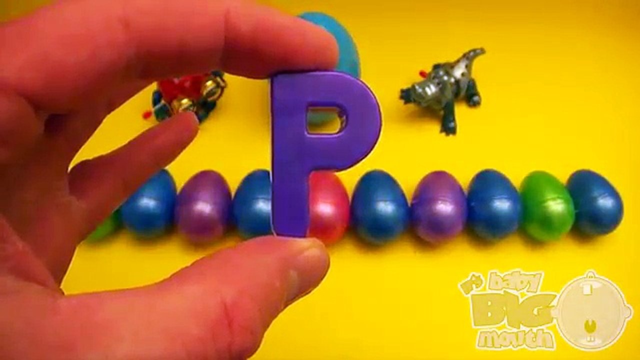 Muppets Surprise Egg Learn-A-Word! Spelling Fruit! Lesson 16