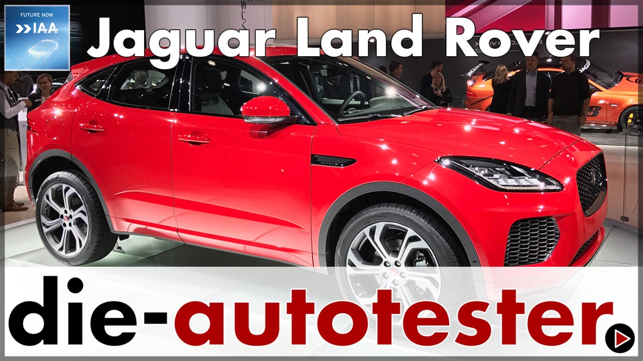 IAA 2017: Jaguar Land Rover feiert Premieren von E-Pace bis Discovery SVX