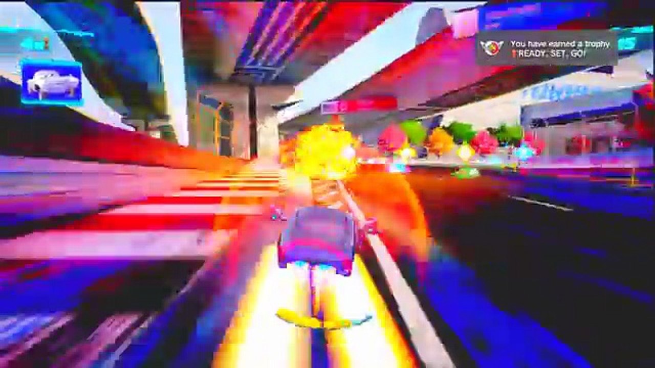 Cars 2 gameplay - Finn McMissile Level 1 Training Part 7/8