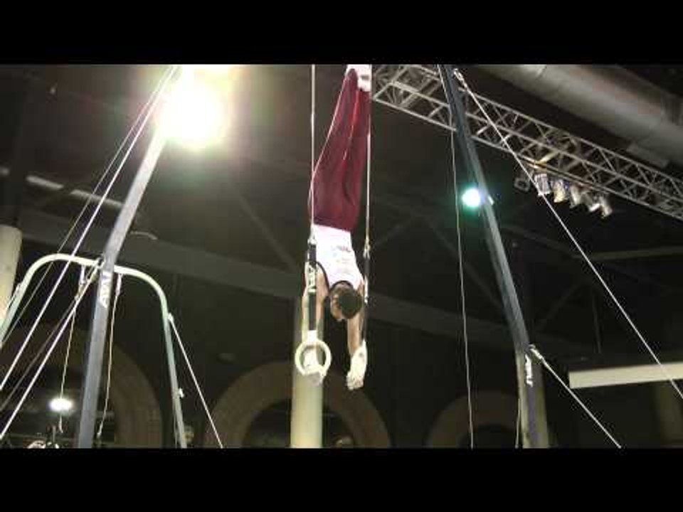 Cale Robinson - Still Rings - 2011 Winter Cup C...