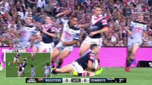 Sydney Roosters - North Queensland Cowboys - 1st half - Semi Finals - NRL 2017