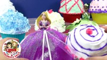 Disney Princess Cupcake Surprise Toys Cinderella Ariel - Bonecas Cupcake Surpresa Princesas