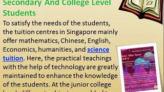 Secondary Tuition Class - Science, English, Physics