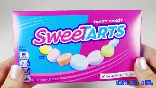 Learn ABC Song w/ Sweet Tarts Candy Alphabet abcdefghijklmnopqrstuvwxyz