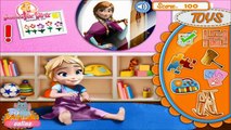 Princess Anna Playing with Baby Elsa - Frozen Baby Games - Fun Games For Girls