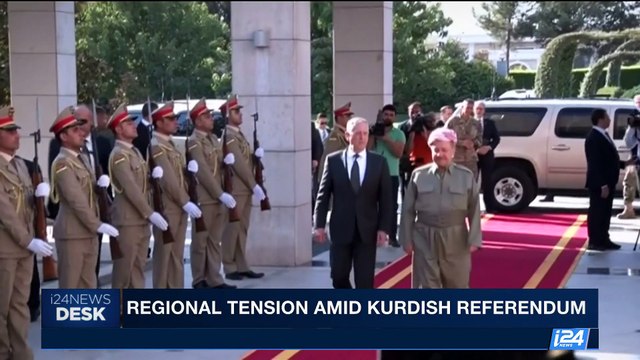 i24NEWS DESK | 3 million Iraqi Kurds cast their ballots | Tuesday, September 26th 2017