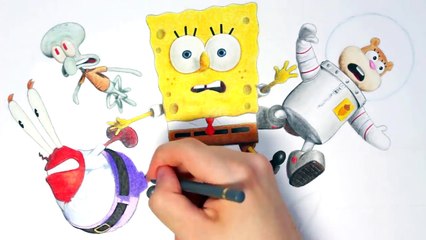 SpongeBob Movie: Sponge Out of Water Drawing