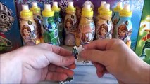 Disney Sofia the First 12 Surprise Eggs in Drinks + Toys Huevos Sorpresa