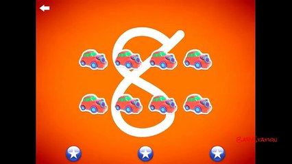 Learn writing numbers with NEW animations - 6 to 10 - LetterSchool - By BabyStation