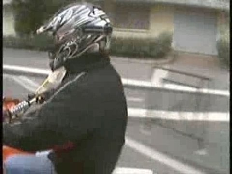 Rassemblement 4 nov. 50 scoots et motos (retour sur Portes)