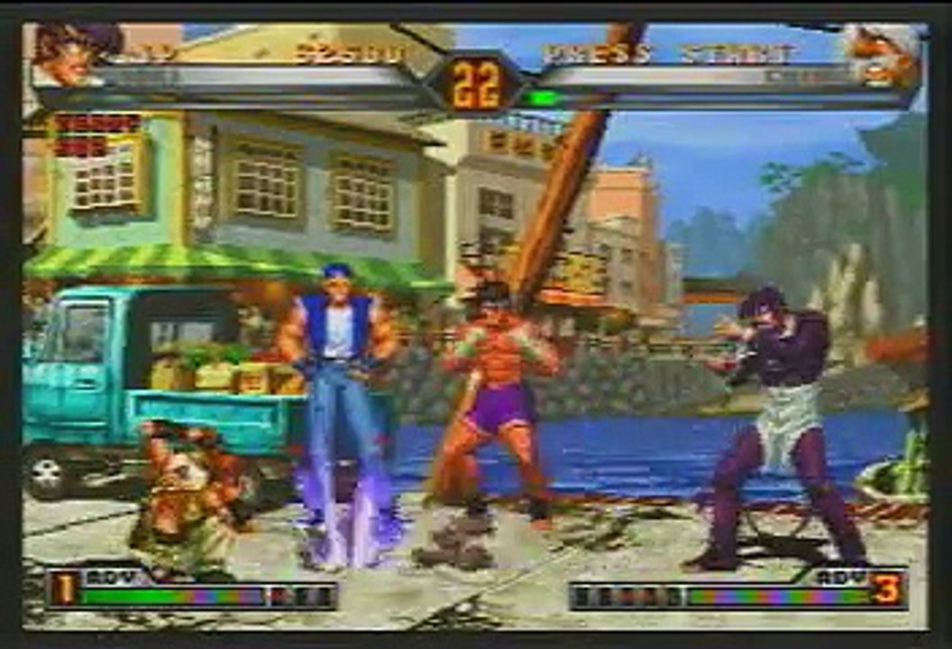 aqui jugando kof 98um