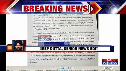 DGMO Level Talks Between India & Pakistan | Talks About Ceasefire Violation In Jammu