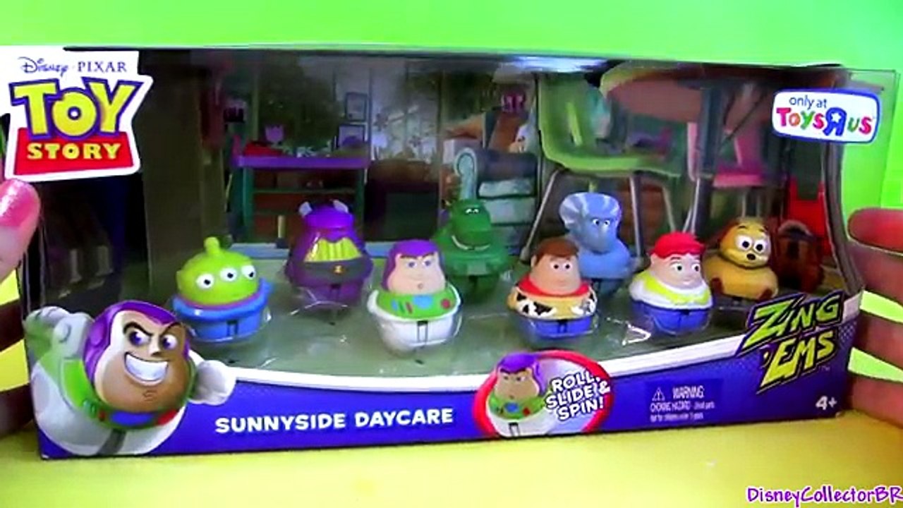 Toy Story 3 Zing Ems Sunnyside Daycare 8pack Buzz Lightyear, Woody